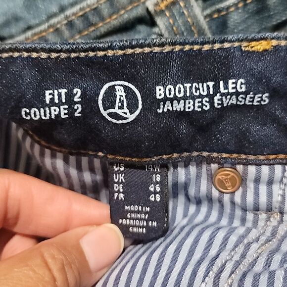 LAND'S End Bootcut Denim Jeans - Picture 6 of 8